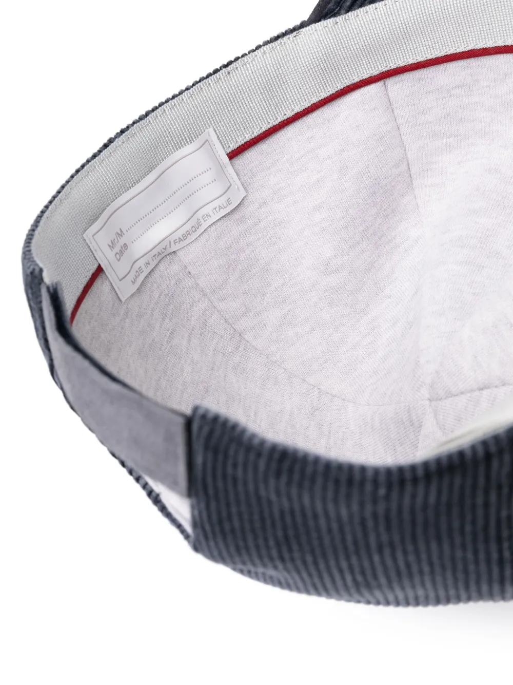 Eleventy corduroy cap - Blauw