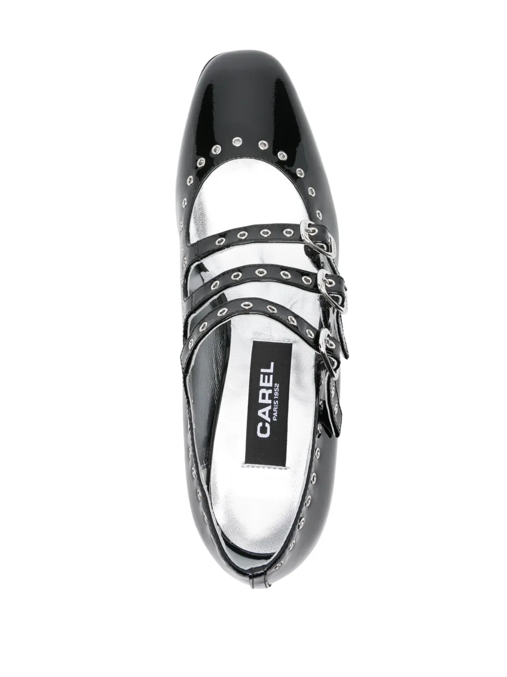 Carel Paris 40mm eyelet-detail pumps Black