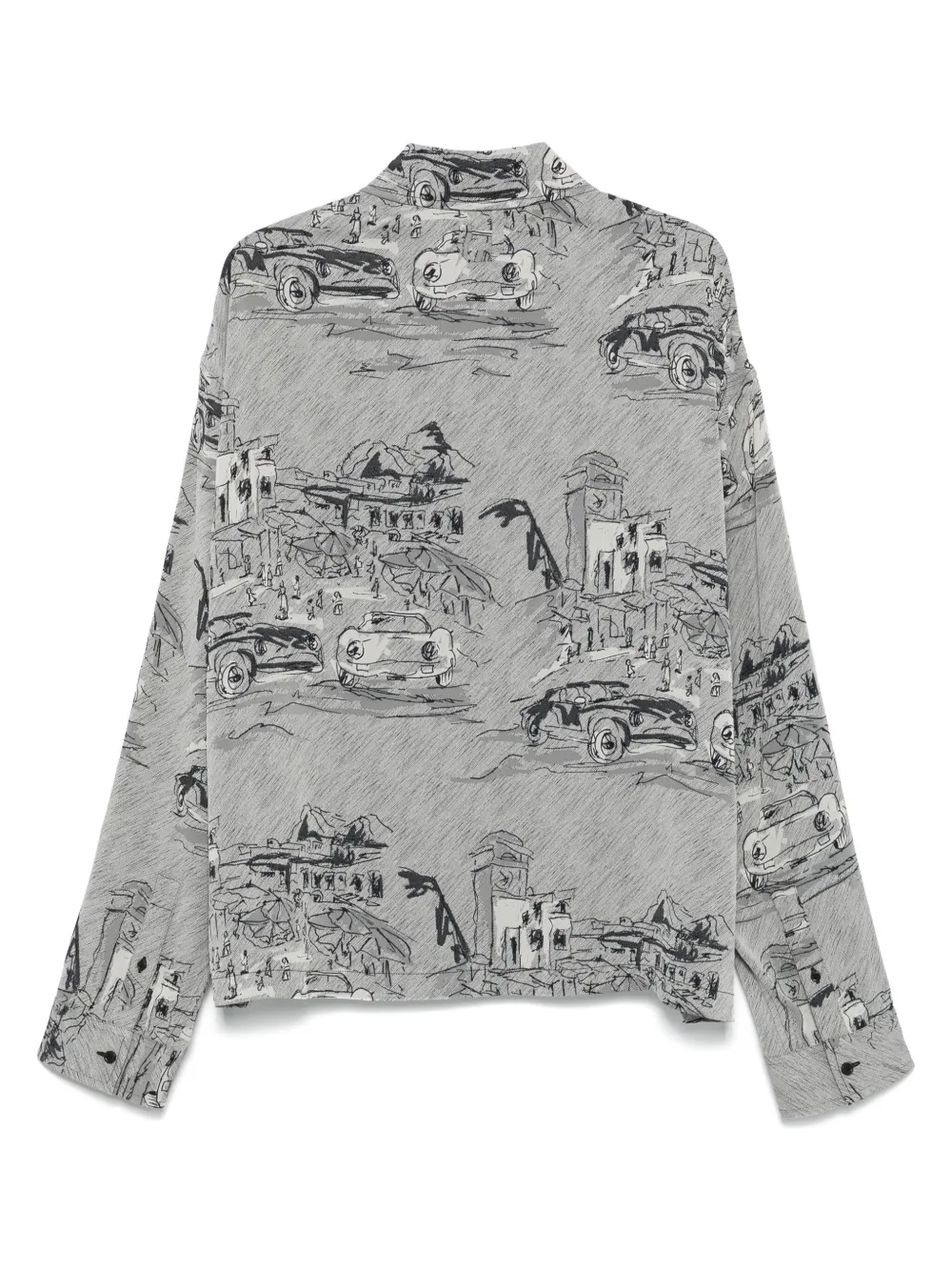 Jacquemus La chemise Corto overhemd - Grijs