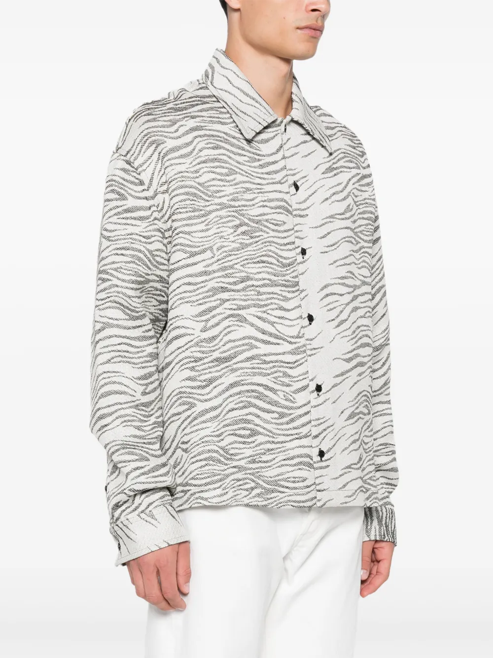 Jacquemus La Chemise Corto Shirt In Neutrals