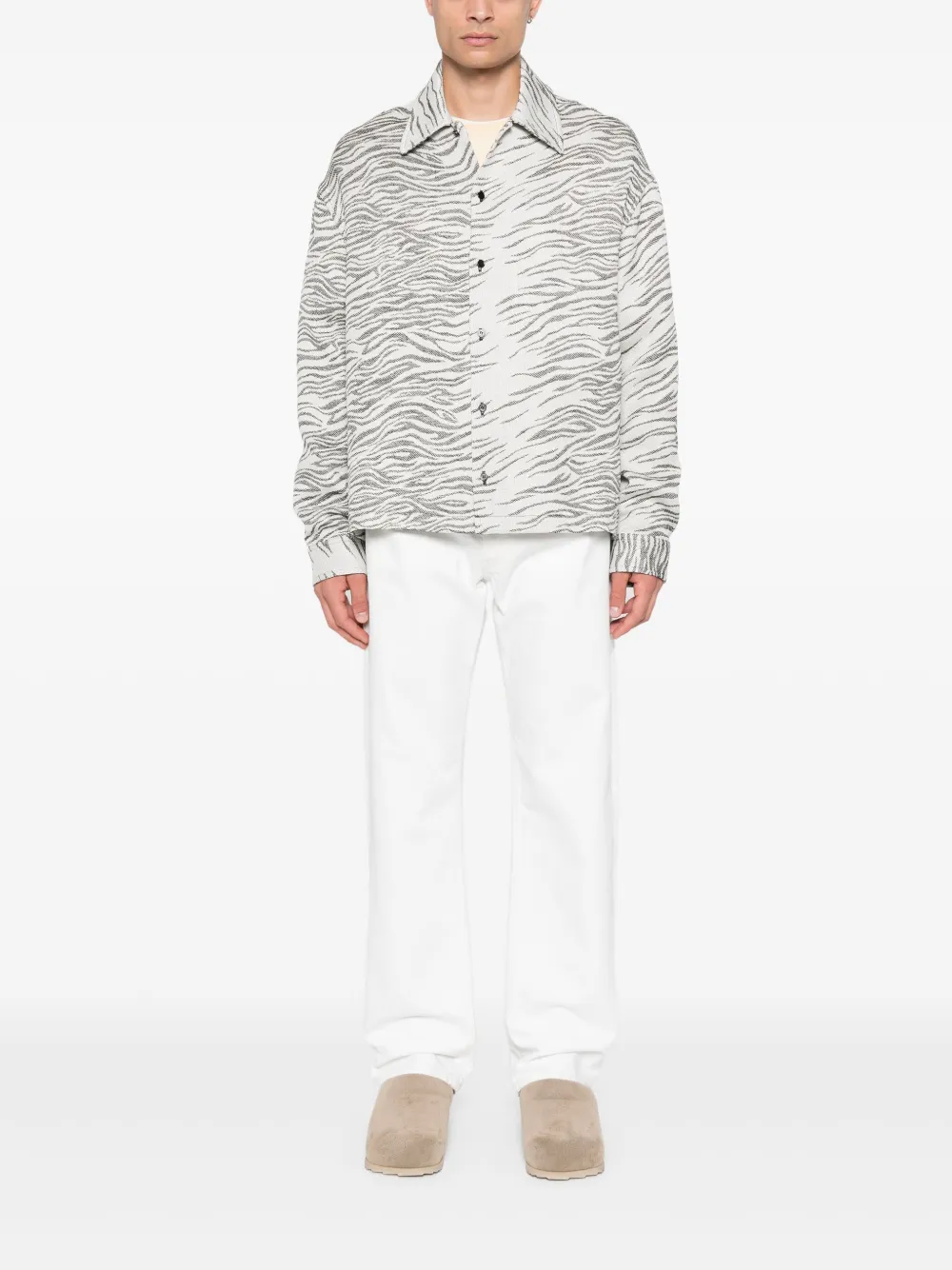 Jacquemus La chemise Corto overhemd - Beige