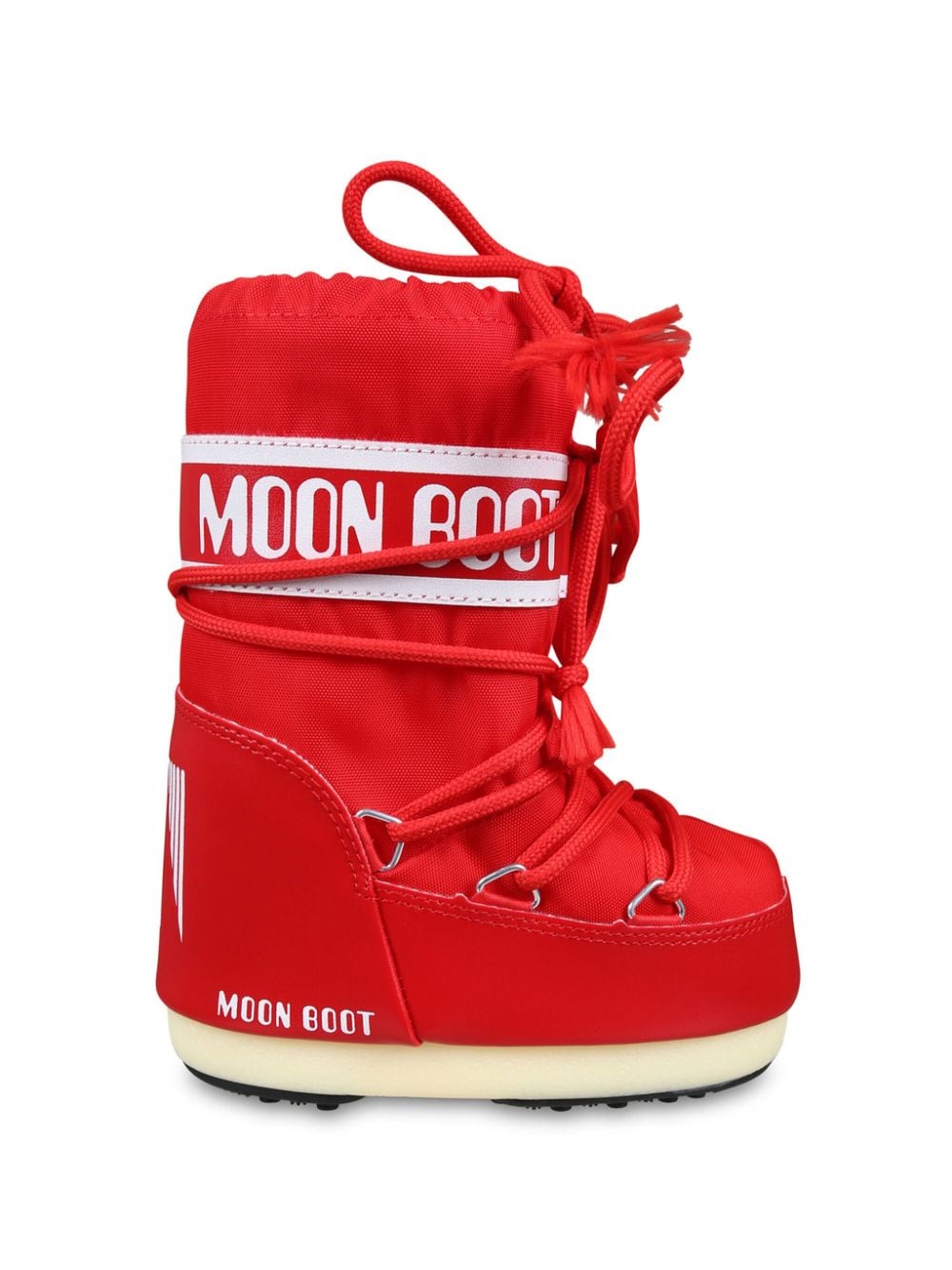 Shop Moon Boot Icon Mini Boots In Red