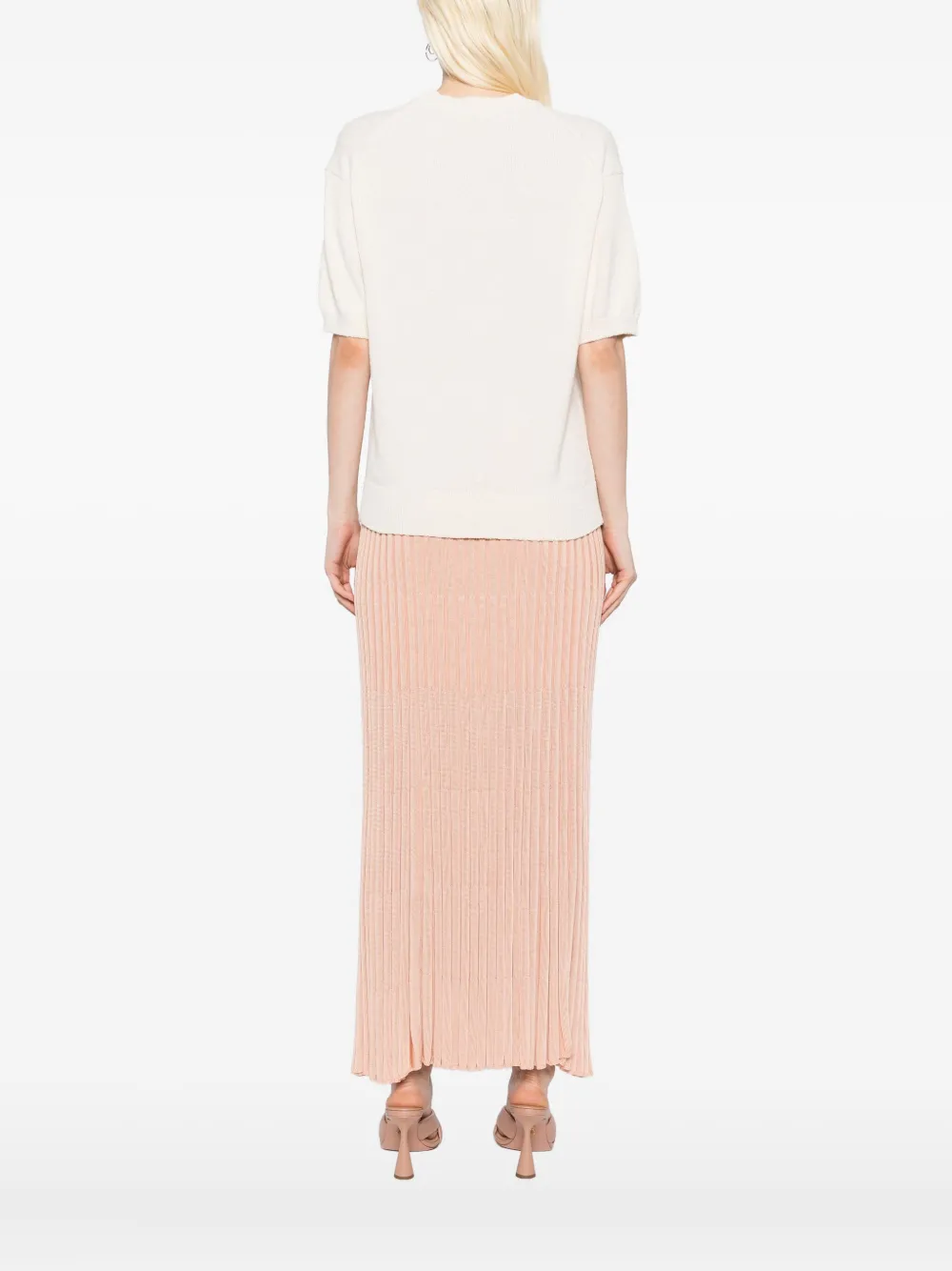 Theory knitted T-shirt Beige