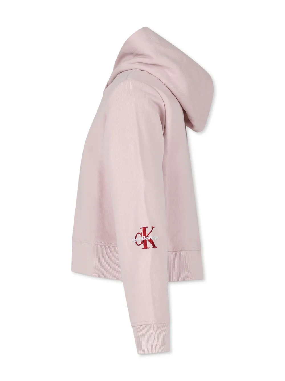 Calvin Klein Kids Hoodie met monogram Roze