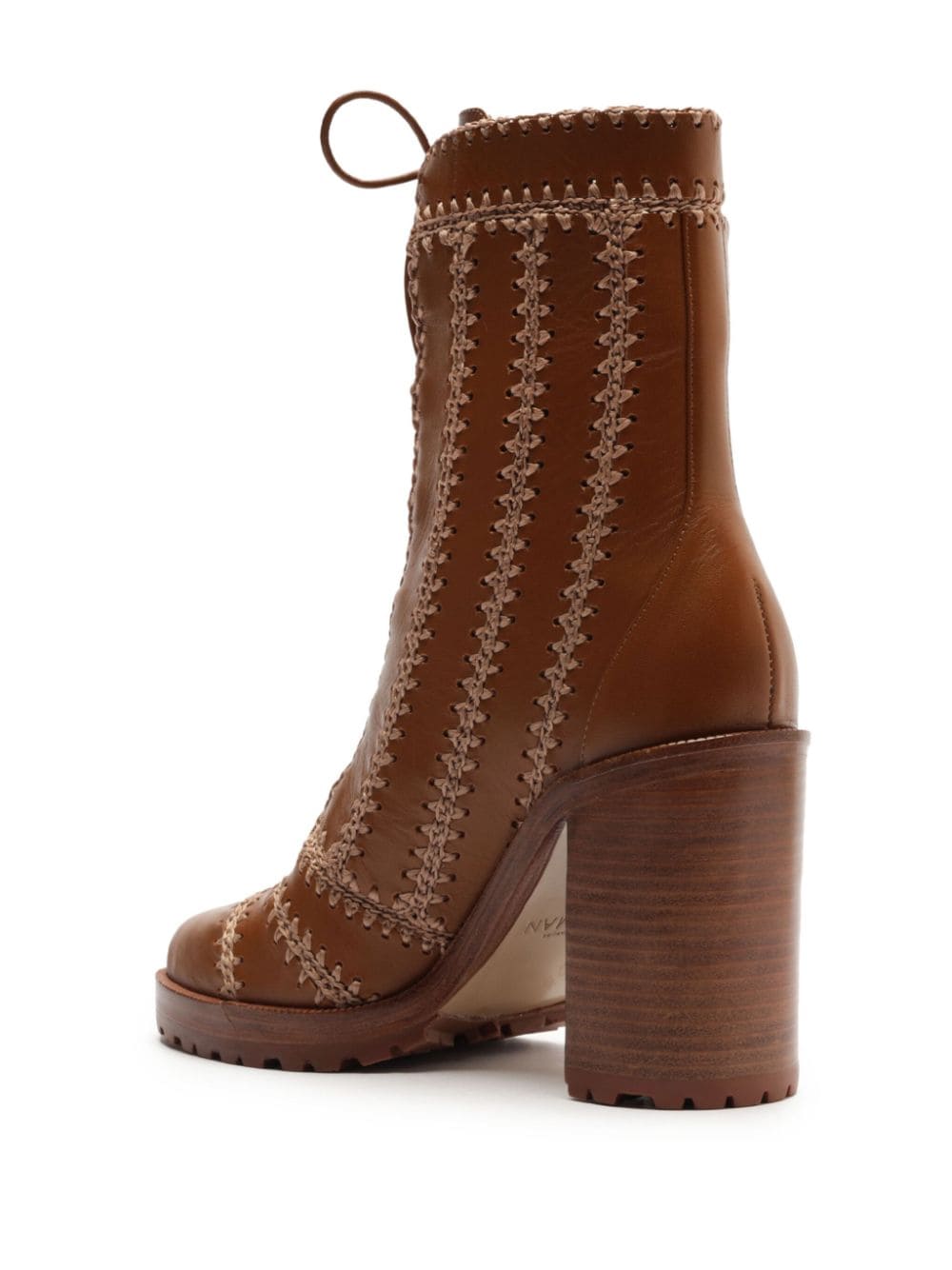 Alexandre Birman 90mm Regina combat boots Brown