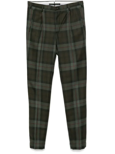 Incotex checkered trousers