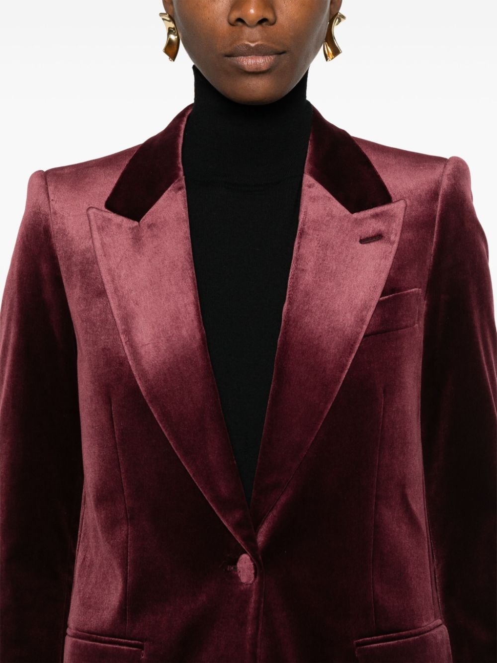 Shop Lardini Angel Blazer In Rot