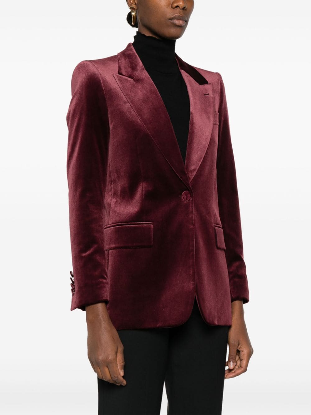 Shop Lardini Angel Blazer In Rot