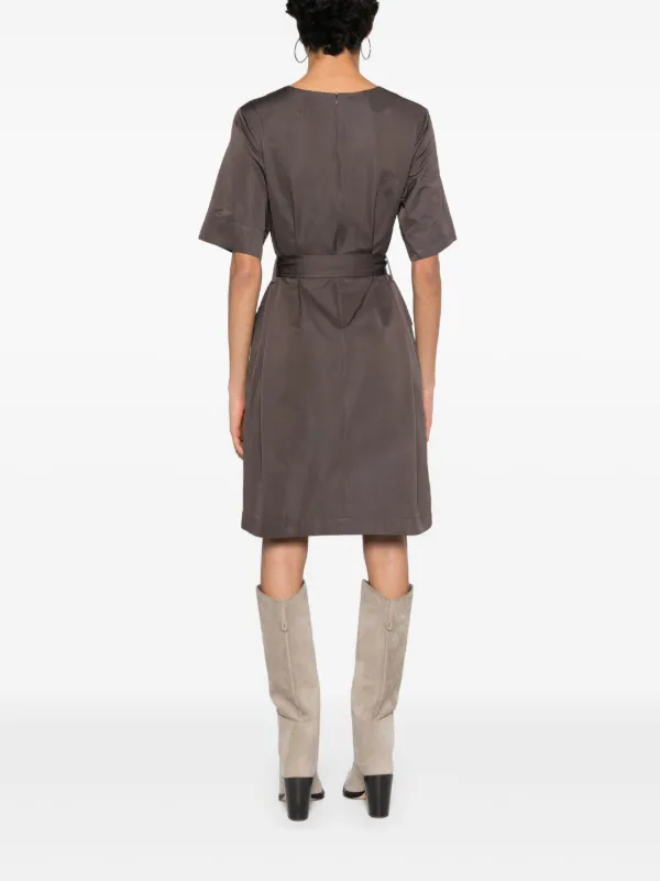 オールインワン・サロペット Parosh Belted Mini Dress With Keyhole Back Detail Parosh Belted Mini Dress With Keyhole Back Detail | THE LIST