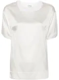 P.A.R.O.S.H. satin T-shirt - Neutrals