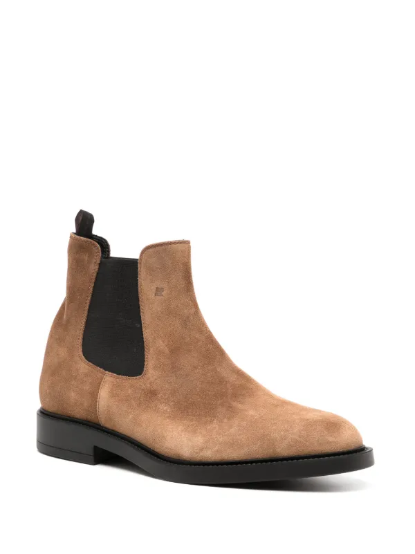 Fratelli Rossetti Suede Chelsea Boots | Brown | FARFETCH