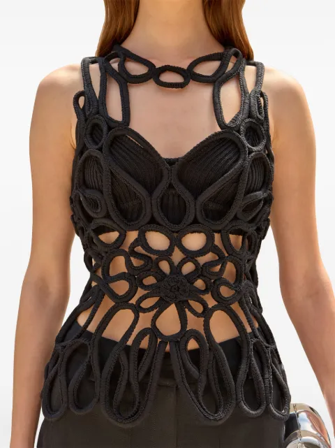 Cult Gaia Danica knitted top
