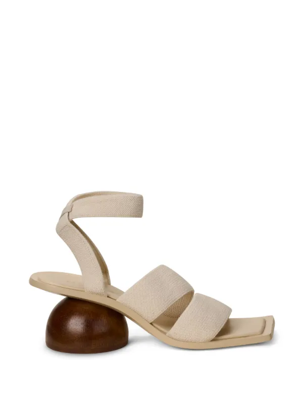 Cult Gaia Dunia Sandals Neutrals FARFETCH