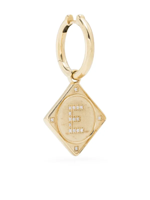 Lauren Rubinski 14K Yellow Gold Bruno Diamond Single Earring