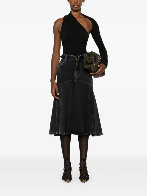 スカート PHILOSOPHY DI LORENZO SERAFINI Woman Skirt Black 01027126 Philosophy Di Lorenzo Serafini Outlet: Skirt woman - Black