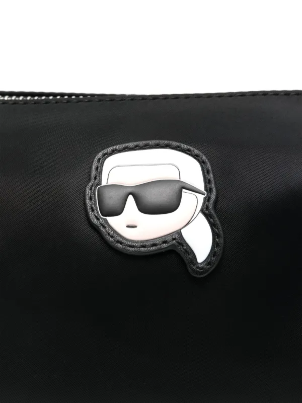 【Karl Lagerfeld】IKONIK ハンドバッグ Karl Lagerfeld Ikonik ハンドバッグ | ブラック | FARFETCH JP