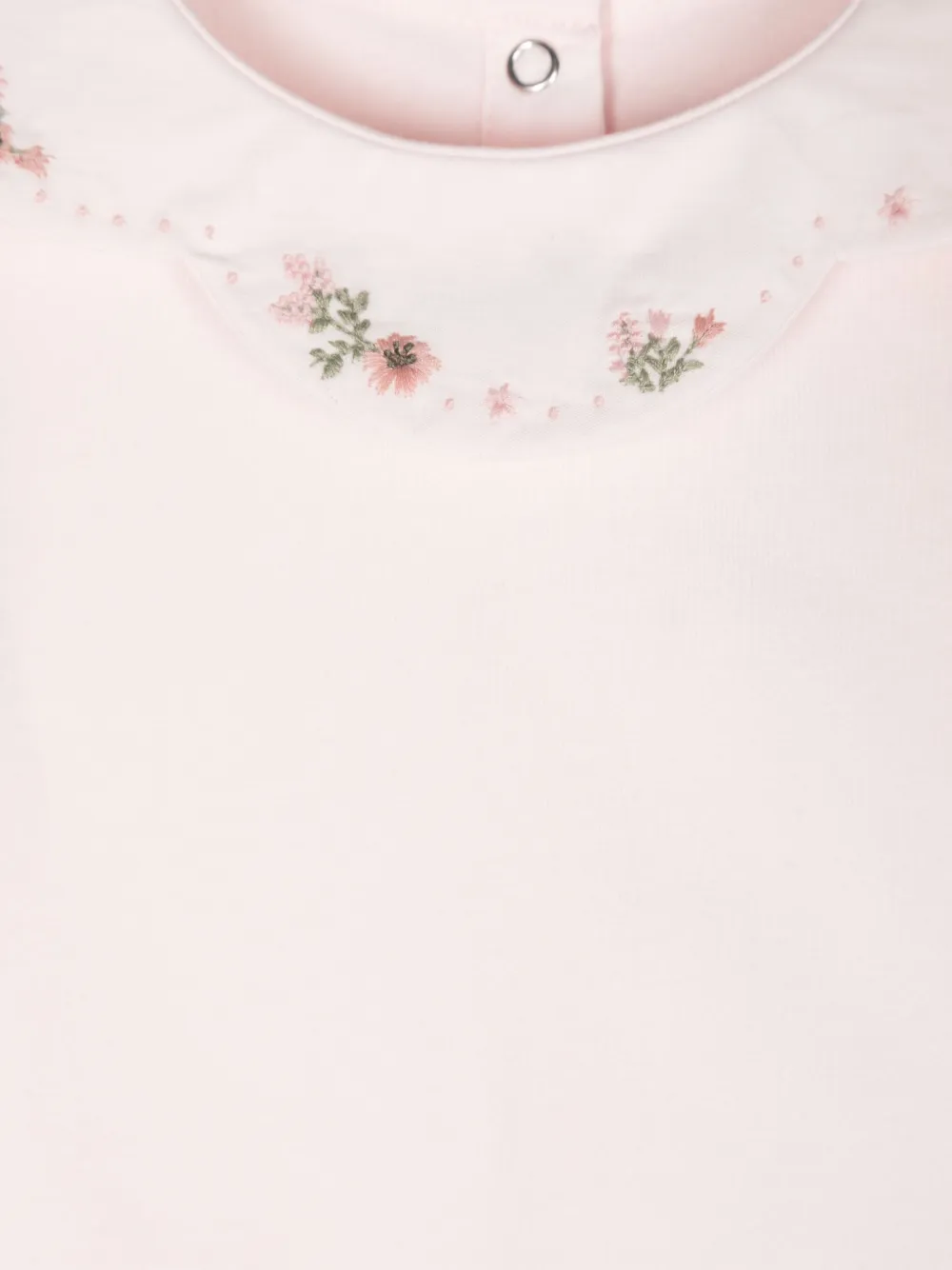 Tartine Et Chocolat Romper met geborduurde bloemen strik Roze