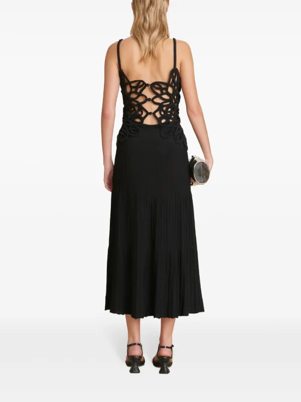 cult gaia nalda crochet dress Cult Gaia - Nalda Knit Dress