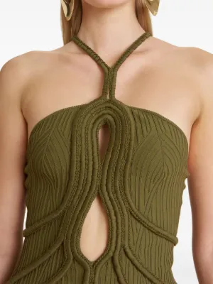 Cult Gaia Valma Dress | Green | FARFETCH Cult Gaia Valma Dress | Green | FARFETCH