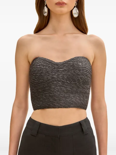 Cult Gaia top estilo bustier Jacira