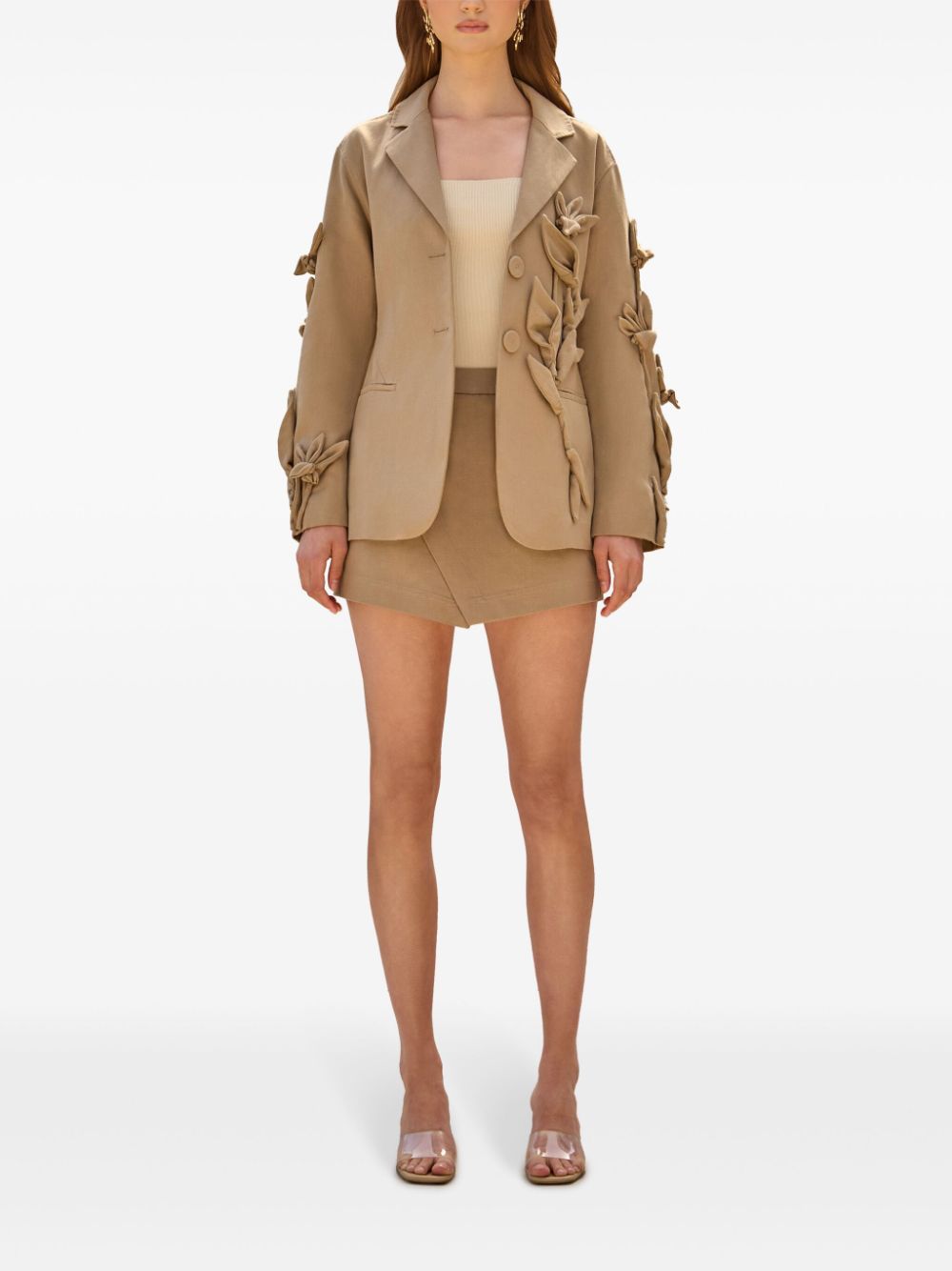 Cult Gaia Serenity blazer - Beige