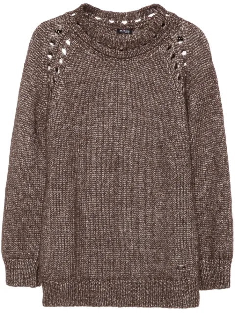 Kiton open-knit jumper