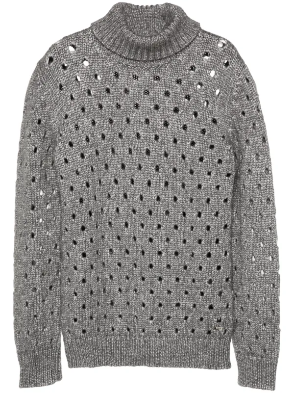 Kiton オープンニット セーター | グレー | FARFETCH JP