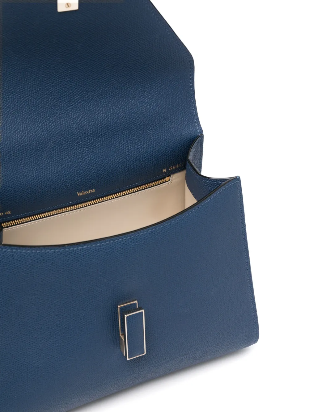 Valextra Iside medium shopper Blauw