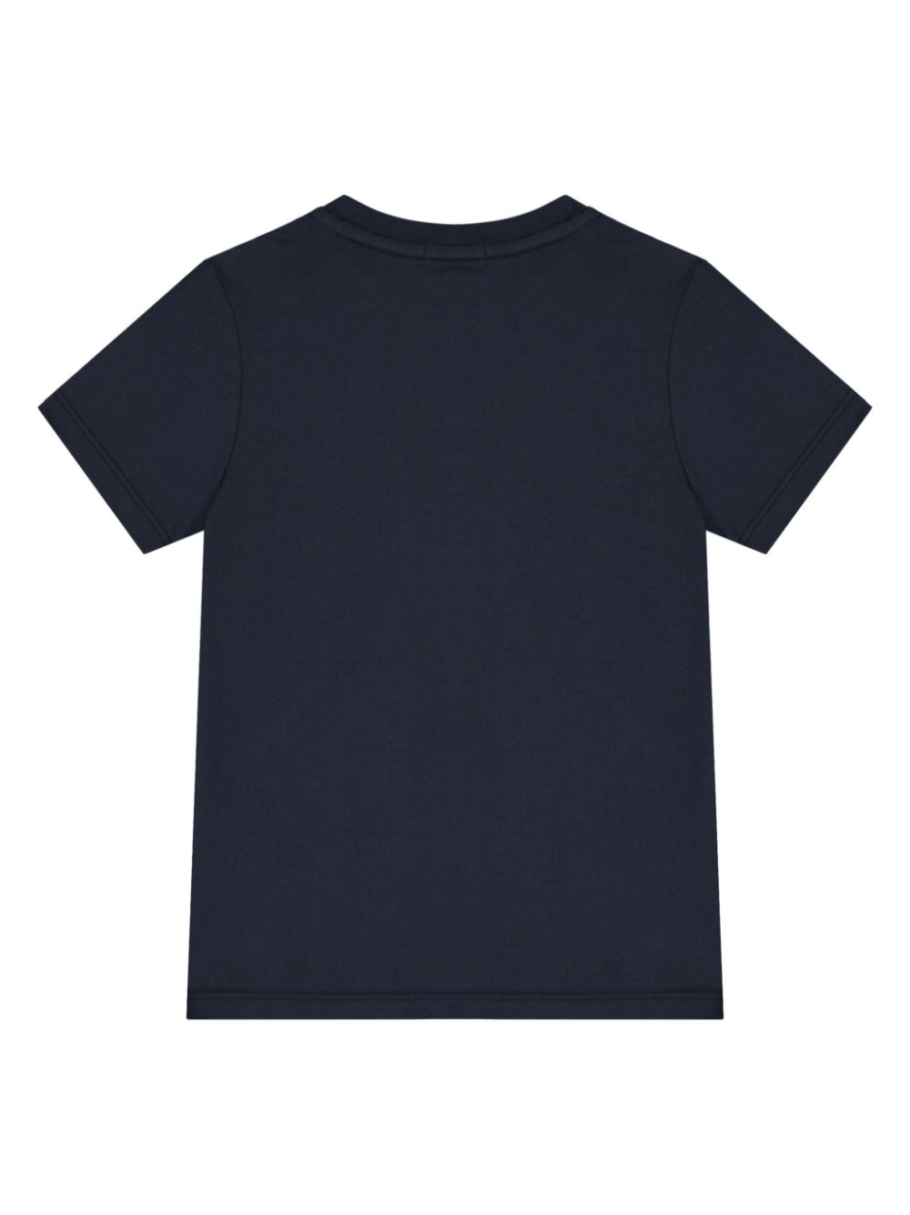 Aigner Kids logo-print T-shirt - Blauw