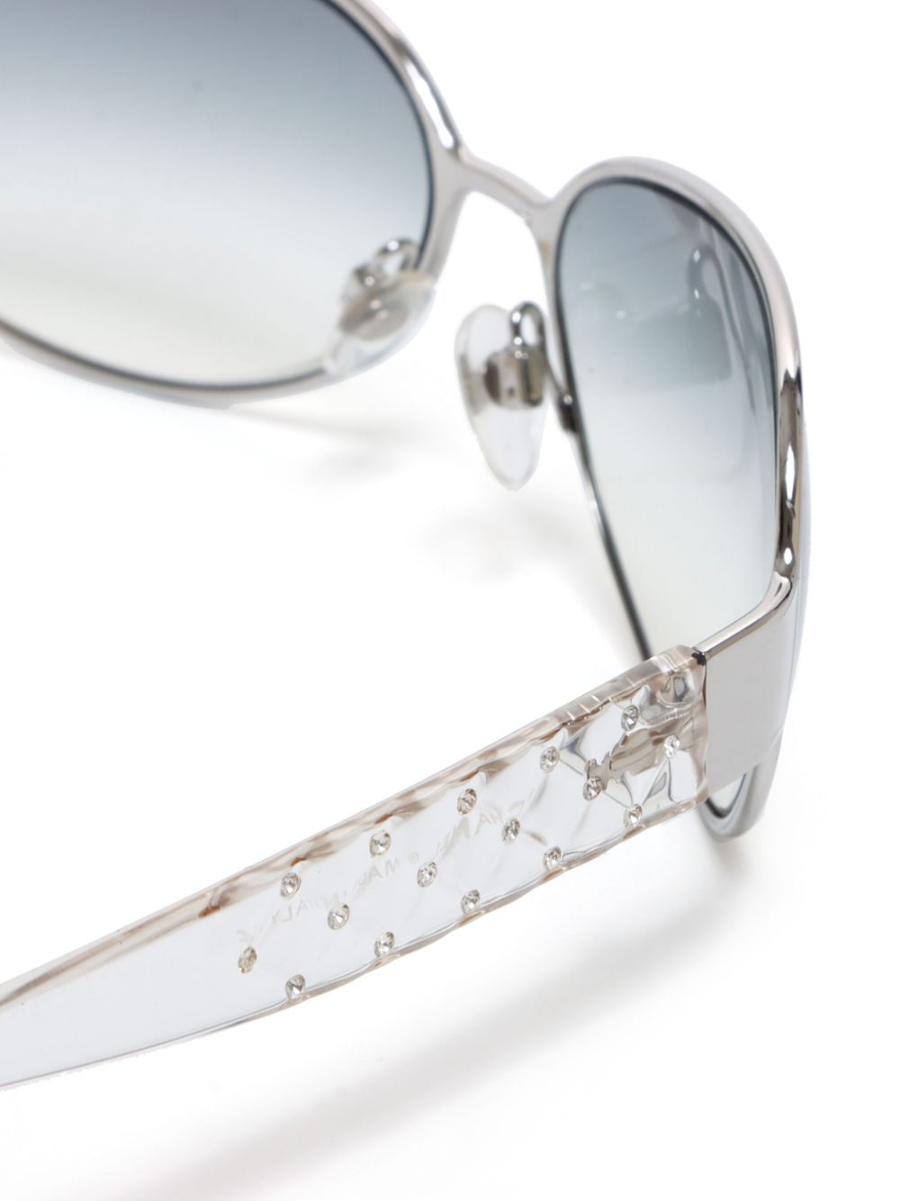 CHANEL diamond-quilted sunglasses Women