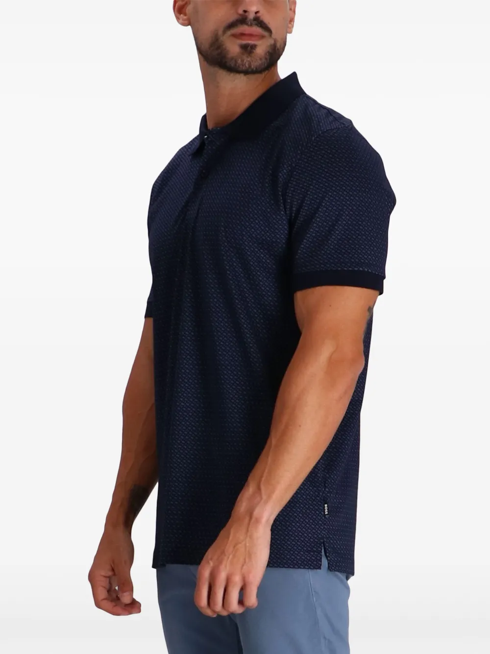 BOSS Parlay poloshirt Blauw