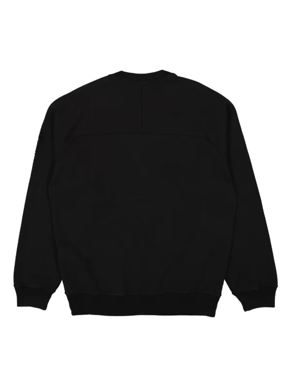Stone Island コンパスロゴ スウェットシャツ | ブラック | FARFETCH JP