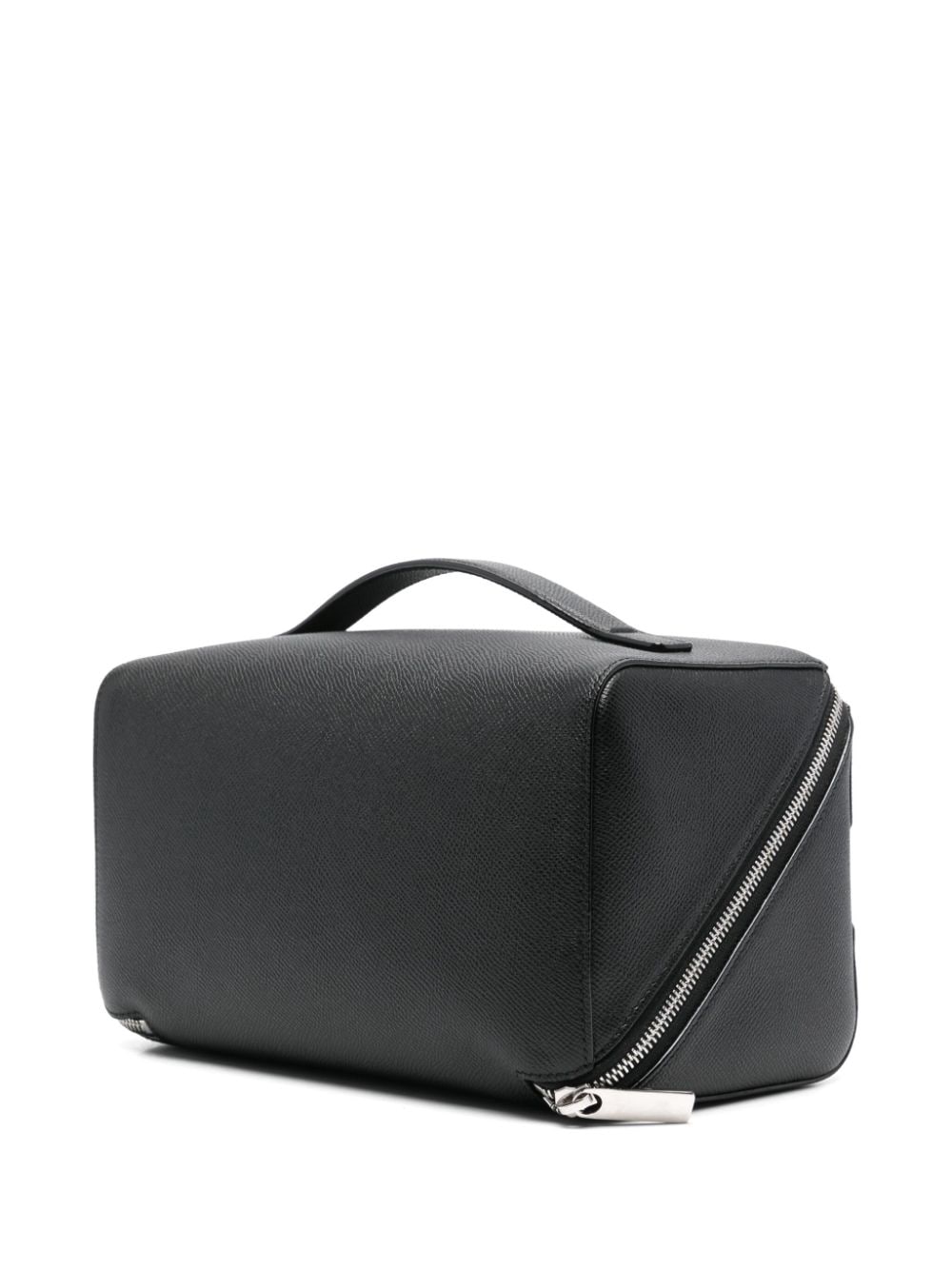 Valextra V-line make-up bag - Zwart