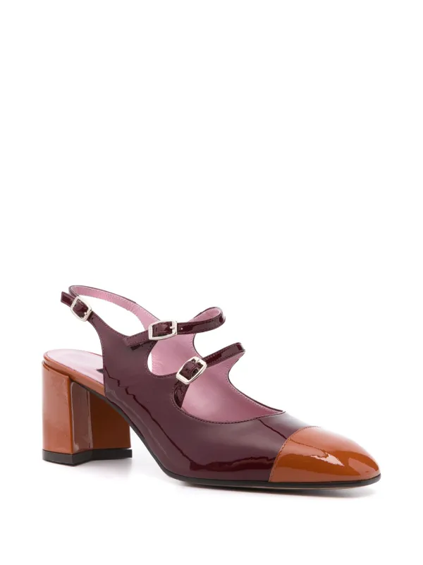 サンダル・ミュール CAREL FW24 CAREL With Heel (PAPAYA 332466) Carel Papaya | italist