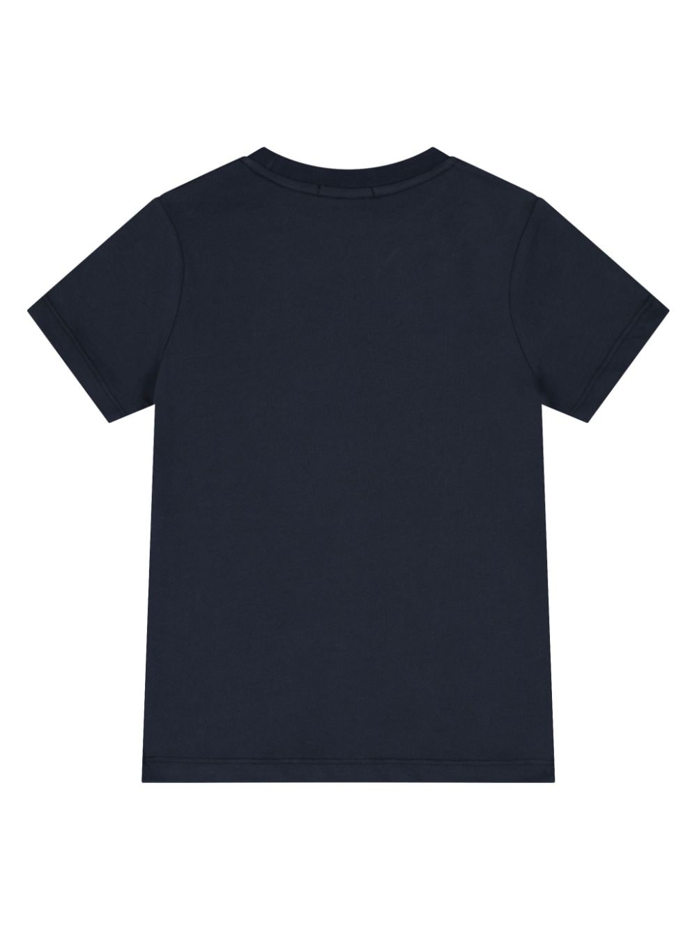 Aigner Kids logo-print T-shirt - Blauw