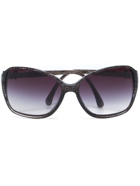 HOT SALE CHANEL CC oversized-frame sunglasses Women