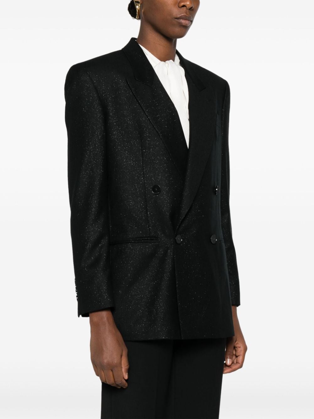 Shop Lardini Cameron Blazer In Schwarz