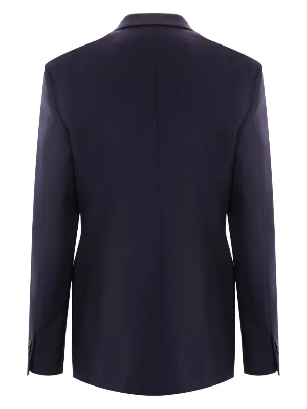 ジャケット Loewe Midnight Blue Wool Blazer LOEWE Wool-Blend Single-Breasted Jacket | Harrods US