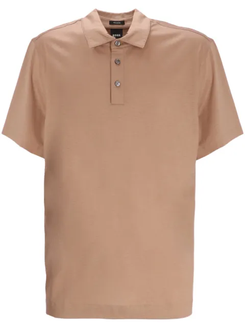 BOSS cotton polo shirt