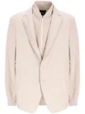 BOSS layered panelled jacket - Neutrals