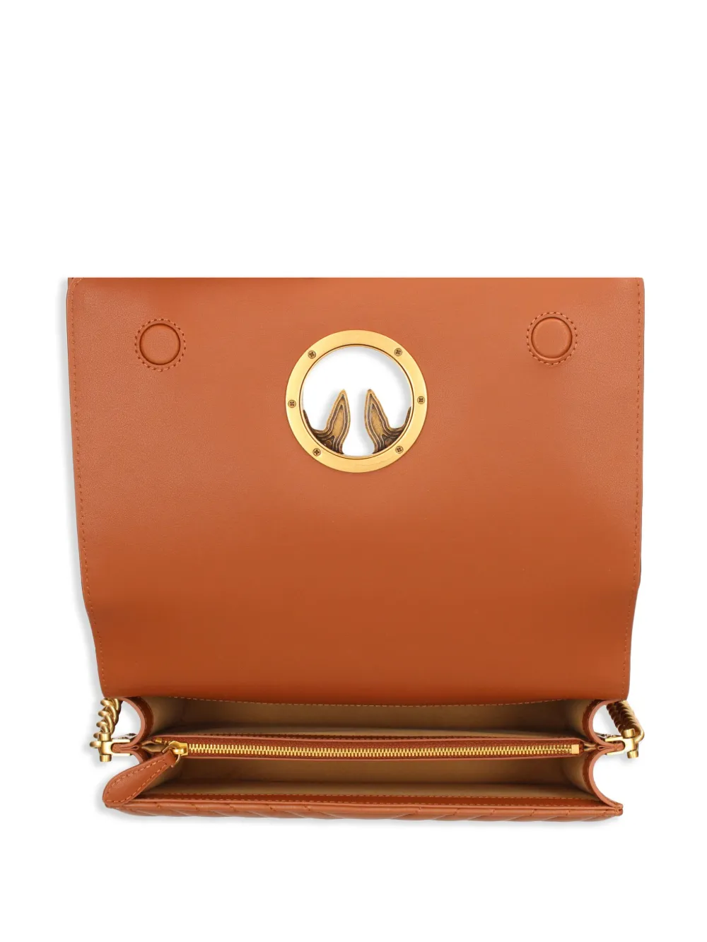 PINKO Classic Love Click crossbodytas Bruin