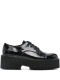 LIU JO 65mm patent-leather platform shoes - Black