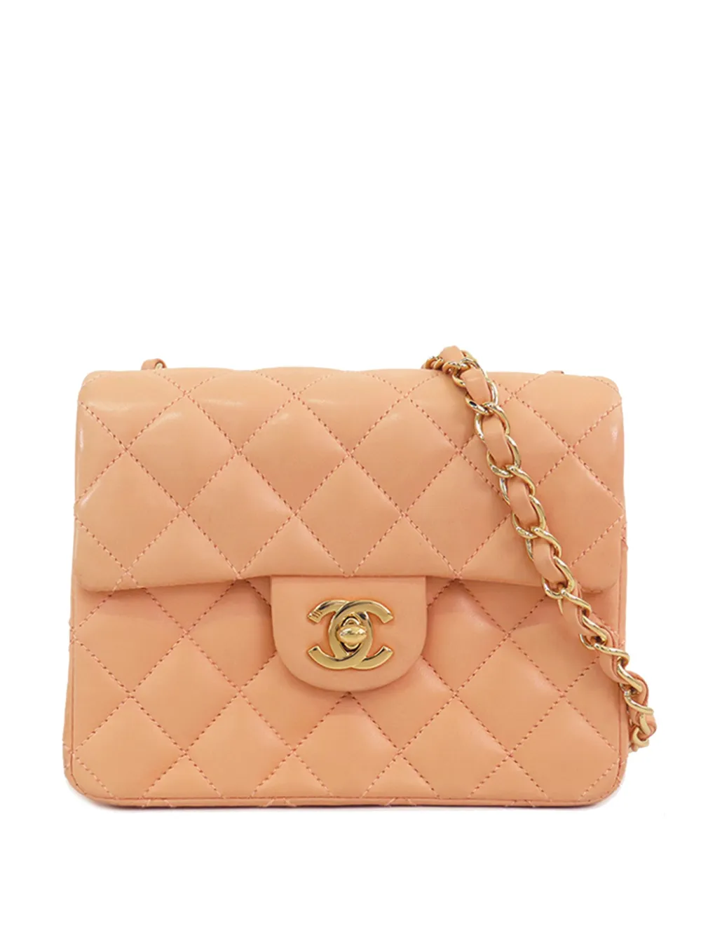 Chanel beige square mini 2025
