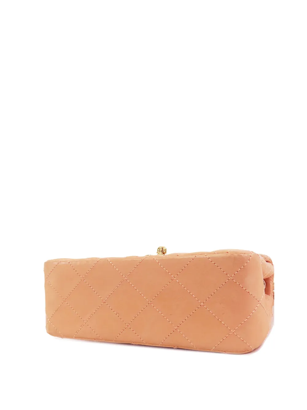 CHANEL Pre-Owned 2004-2005 Mini Square Classic Lambskin Single Flap crossbody bag - Roze