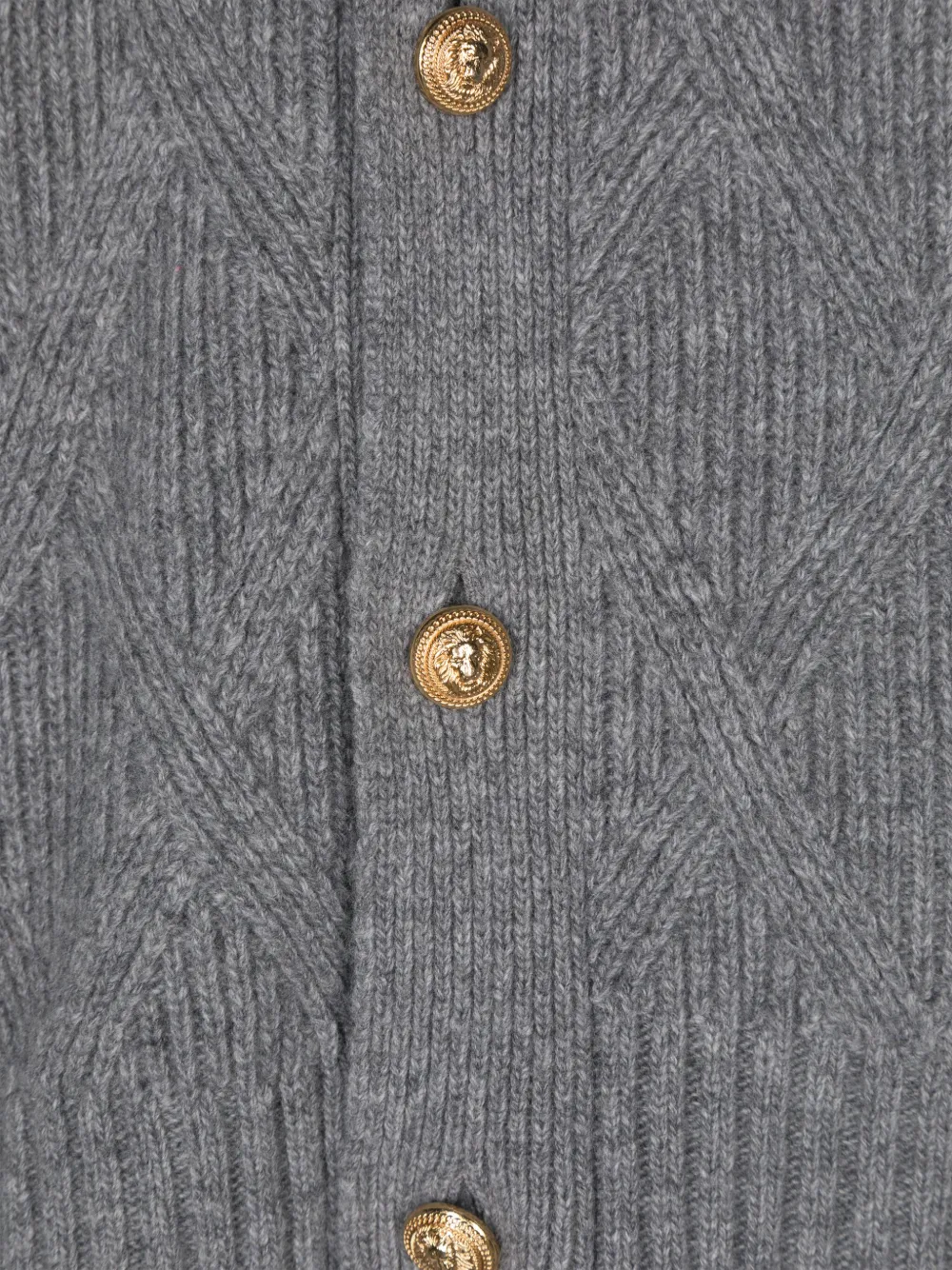 Balmain Kids Vest met logopatch Grijs