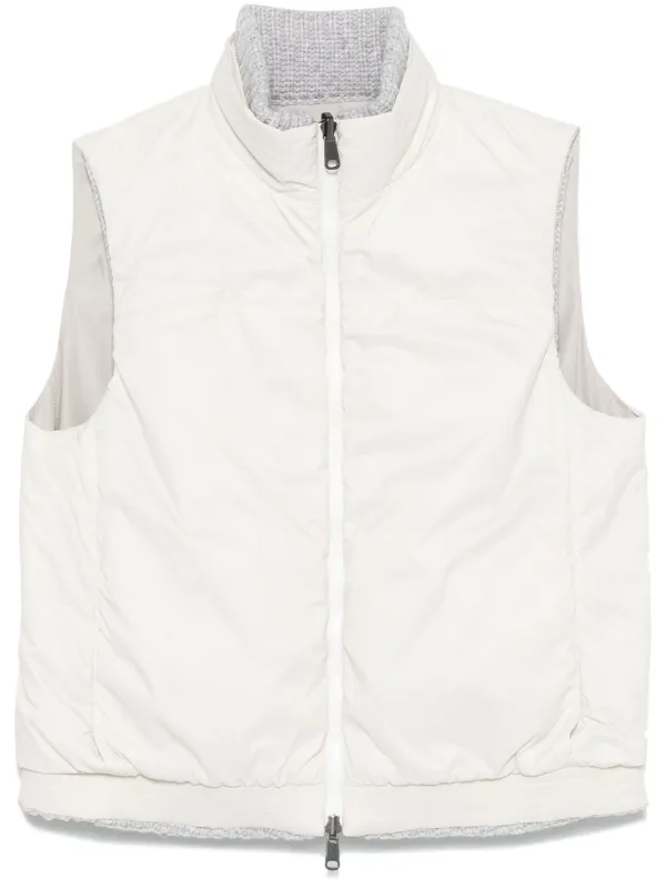 【BRUNELLO CUCINELLI】定価¥300,000 リバーシブルベスト Brunello Cucinelli リバーシブル ベスト