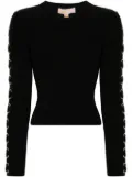 Michael Michael Kors drawstring detail sweater - Black