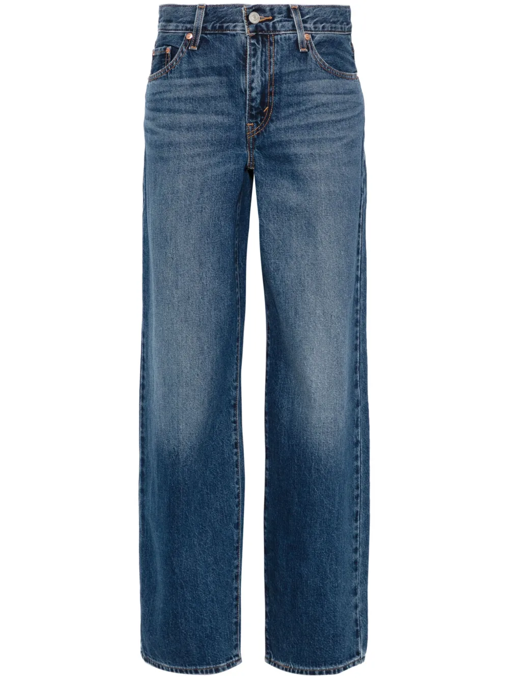 Levi's Premium Baggy Dad jeans Blauw