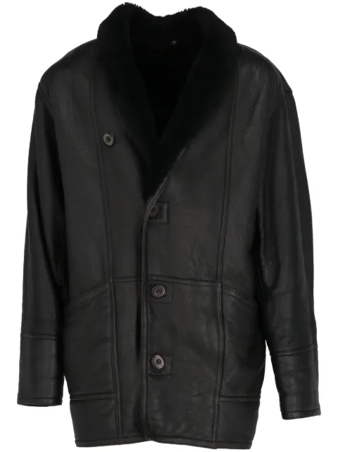 A.N.G.E.L.O. Vintage Cult Cappotto in shearling Pre-owned anni '80
