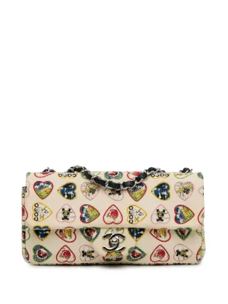 Chanel canvas flap bag shop